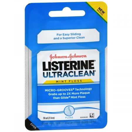 Listerine Ultraclean Mint Floss - 30 YD