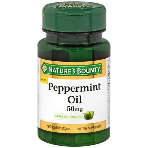 Nature's Bounty Peppermint Oil 50 mg Coated Softgels - 90 CP