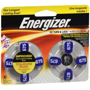 Energizer 675 Zinc Air Hearing Aid Batteries - 8 EA