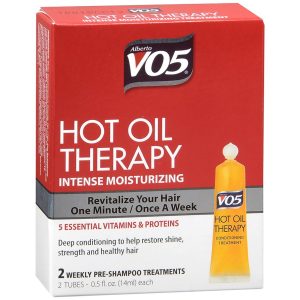 VO5 Hot Oil Therapy Intense Moisturizing 2 Weekly Pre-Shampoo Treatments - 1 OZ