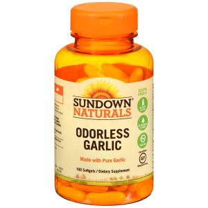Sundown Naturals Odorless Garlic Softgels - 100 CP