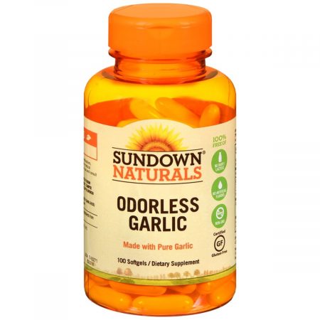 Sundown Naturals Odorless Garlic Softgels - 100 CP