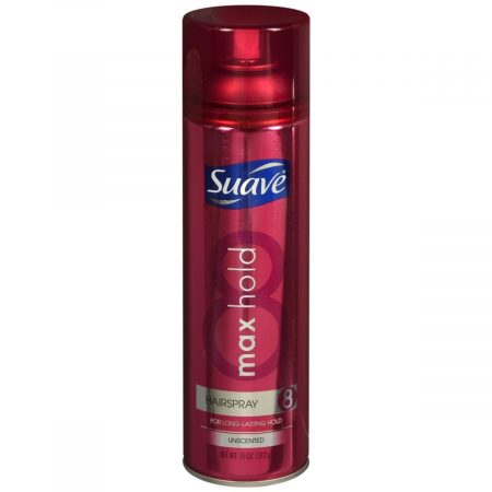 Suave Hairspray Max Hold Unscented - 11 OZ