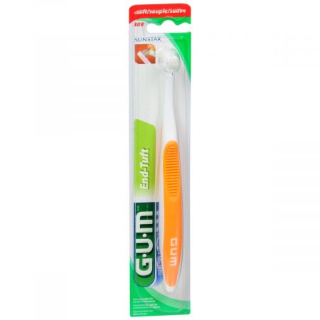 GUM End-Tuft Brush Soft - 1 EA