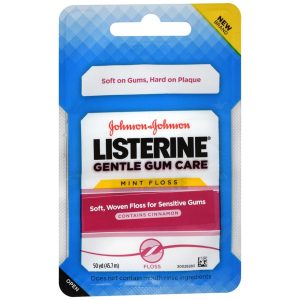 Listerine Gentle Gum Care Mint Floss - 50 YD