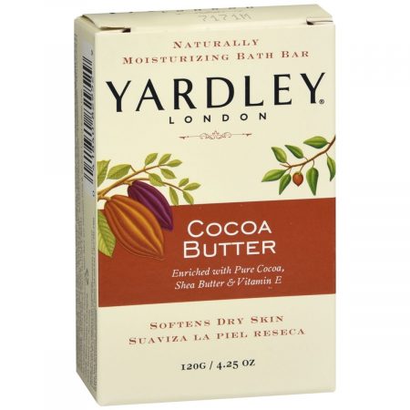 Yardley London Naturally Moisturizing Bath Bar Cocoa Butter - 4.25 OZ