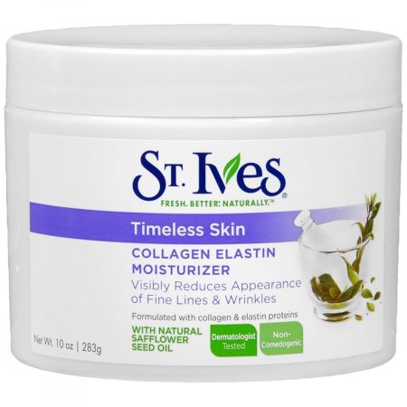 St. Ives Timeless Skin Collagen Elastin Moisturizer - 10 OZ