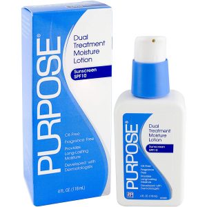 PURPOSE Dual Treatment Moisture Lotion SPF 10 - 4 OZ