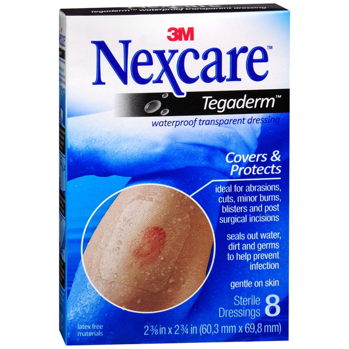 Nexcare Tegaderm Waterproof Transparent Dressing - USA Central ...